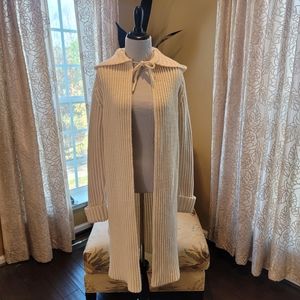 Gap Hooded Cardigan/Sweater Coat